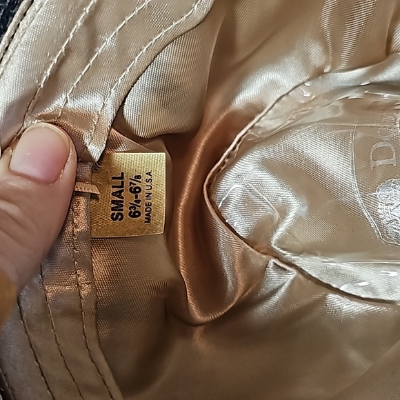 STUNNINH VINTAGE HOBBS CHARCOAL WOOL TWEED FEDORA - Picture 3 of 12